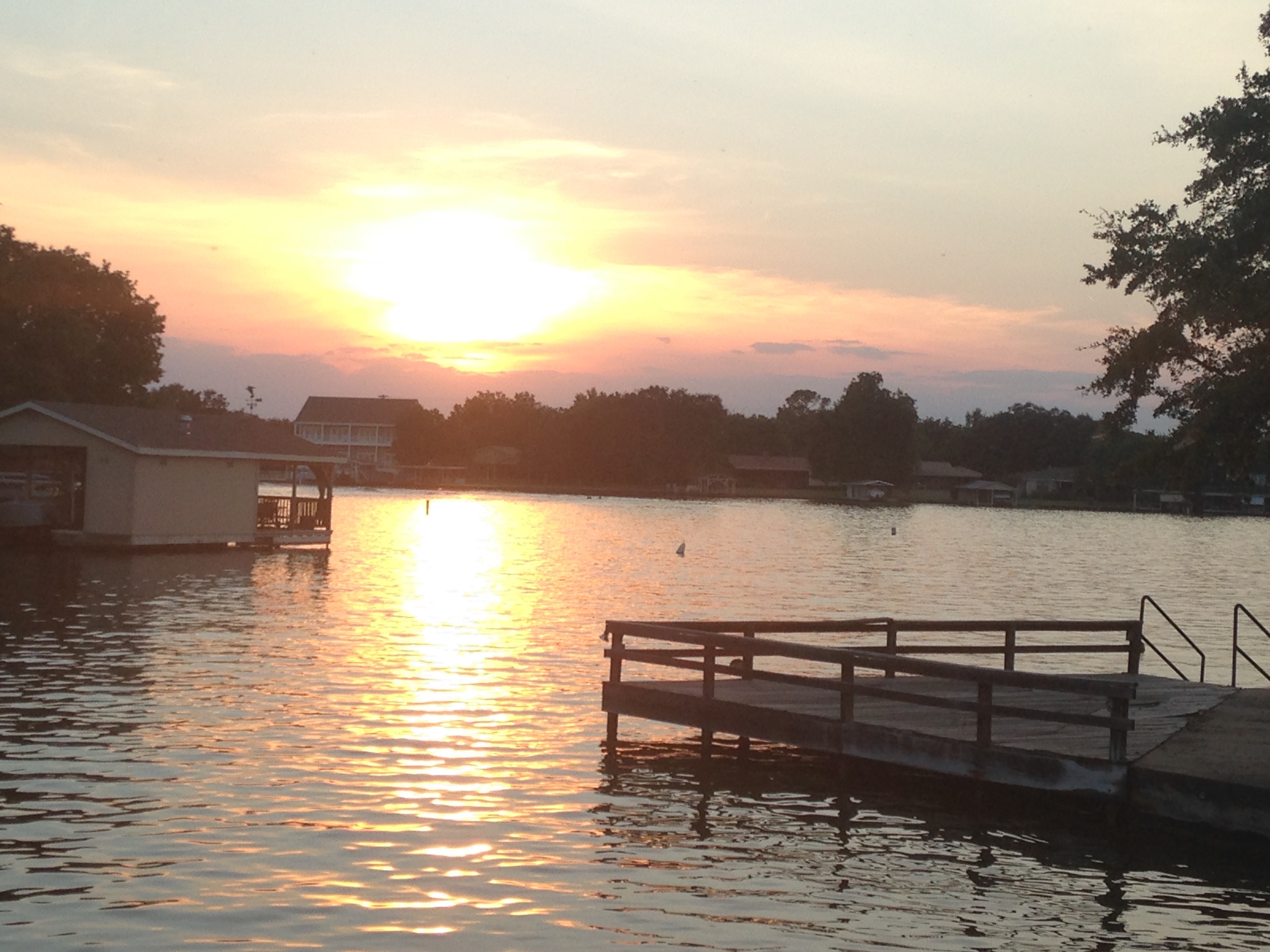 Sunset on Lake LBJ